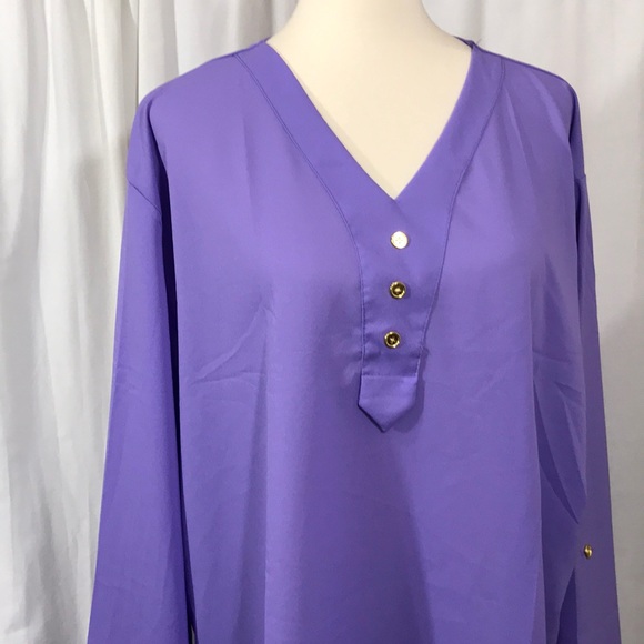 Tops - New 2x Long Blouse